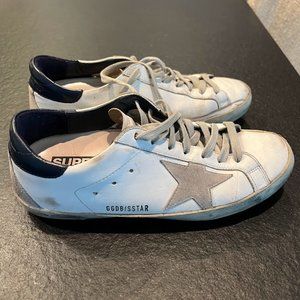Golden Goose Superstar Suede Star Blue